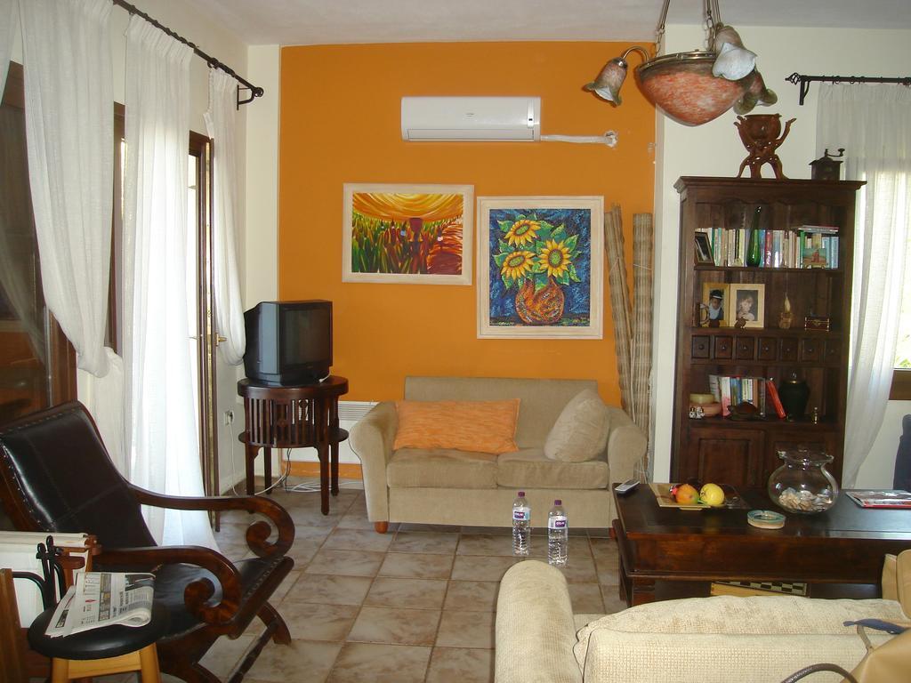 Stelios Seaside House Villa Lefokastro Exterior foto